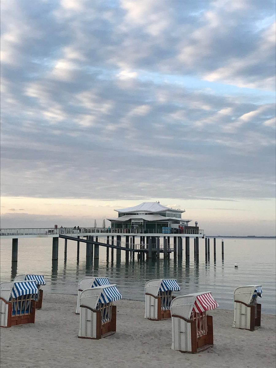 Strandkörbe an der Ostsee