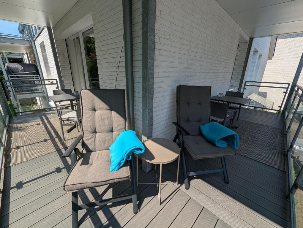 Balkon mit Blick ins Grüne